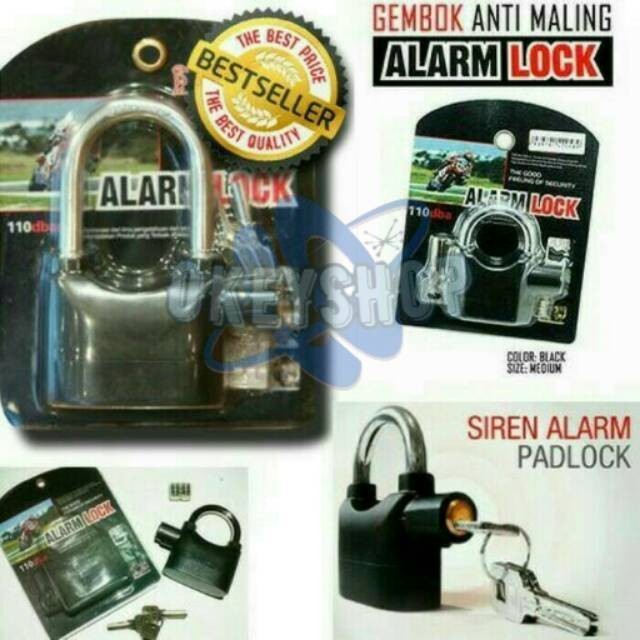 Gembok alarm kinbar