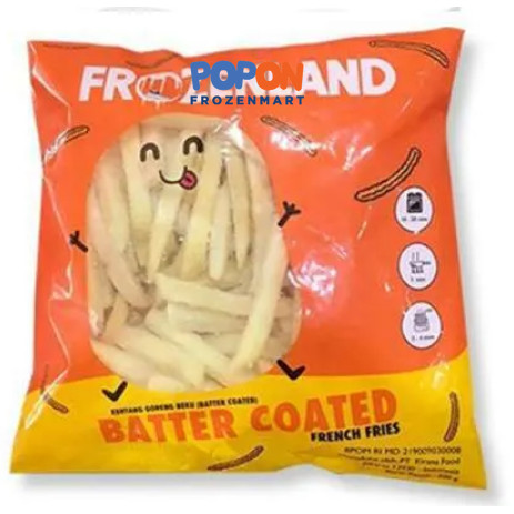 

KENTANG FROZENLAND BATTER COATED SHOESTRING 500GR