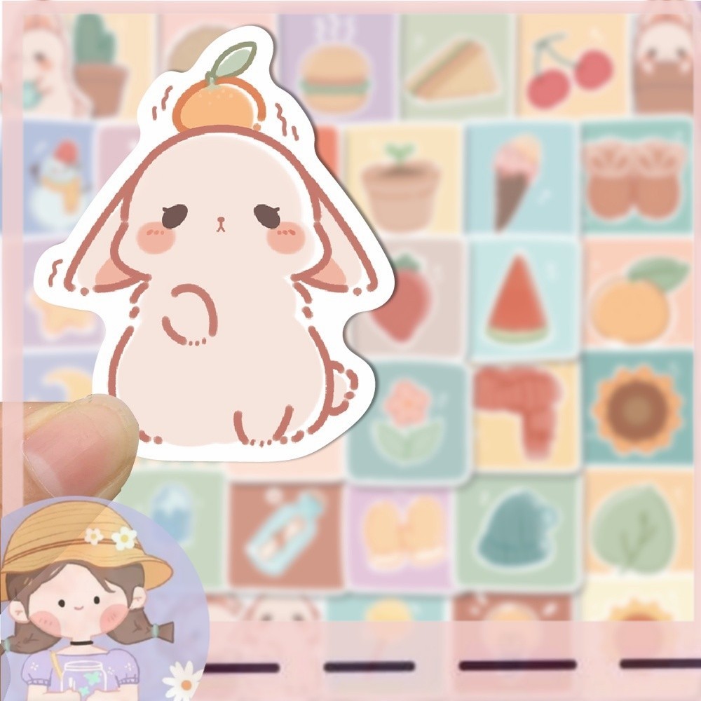 

PROMO25 Pcs Stiker Desain Kartun Keju Kelinci Tahan Air Untuk Dekorasi Laptop Ponsel HELLO.NUZA