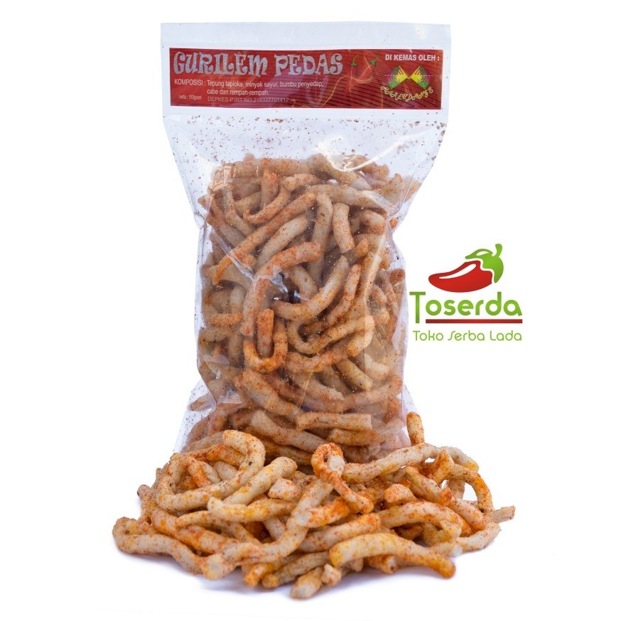 

Terbaru Paket 4pcs Gurilem Pedas Hareudang