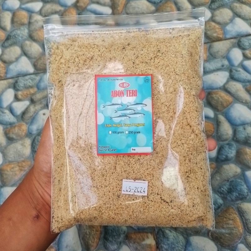 

ABON TERI GURIH 250gr Kremesan Teri nasi