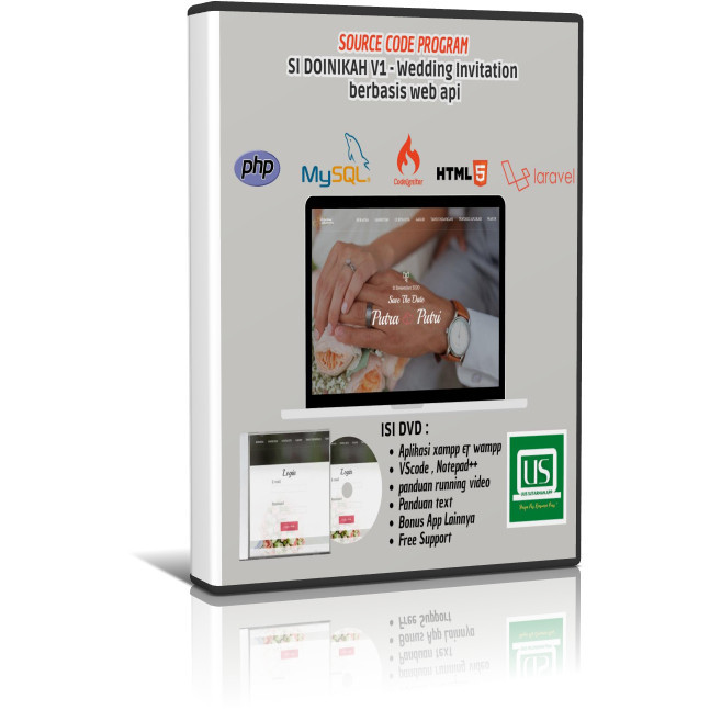 Source code Undangan Digital sidoinikah V1- Wedding Invitation BONUS Versi 2