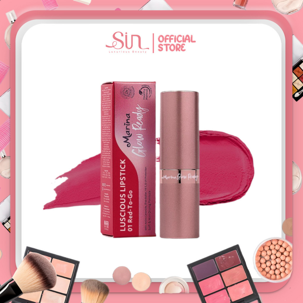 MARINA GLOW READY LUSCIOUS LIPSTIK