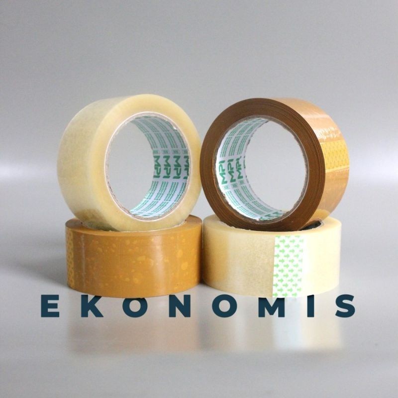 

[RP] LAKBAN COKLAT - BENING 100 YARD X 45 MM ECO / LAKBAN 2" 2 INCH / SELOTAPE ISOLASI MURAH