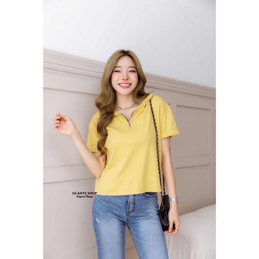 (HELLOCLOTHING) ATASAN GIANTS BASIC GB 890 ATASAN HOODIE SLETING DEPAN IMPORT BANGKOK