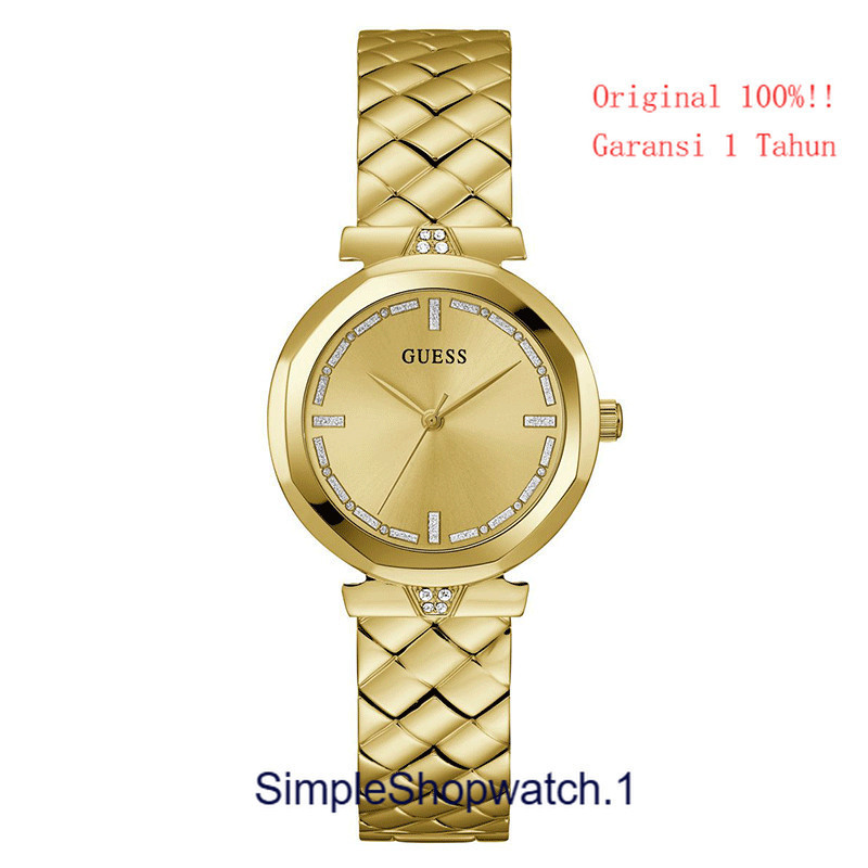 Original 100% GUESS GW0613L2 RUMOUR Jam Tangan Wanita  Gold Garansi Resmi 1 Tahun