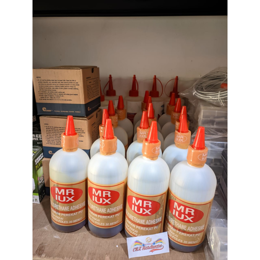 

Lem Kayu MR LUX 500 Gr Epoxy PU Lem Busa Madu Lem Kayu Basah Polyurethane