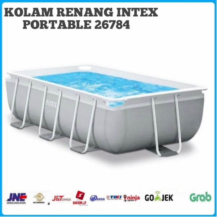 Kolam Renang INTEX 26784 Prism frame Rectanguler Kolam Renang portable