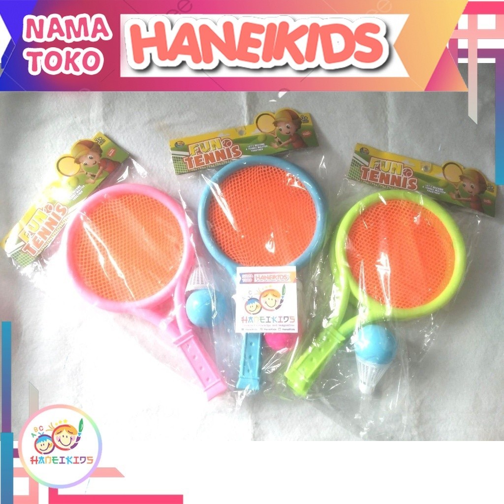 MAINAN RAKET BULU TANGKIS / RAKET TENIS ANAK ANAK & RAKET BULU TANGKIS ANAK TERMURAH