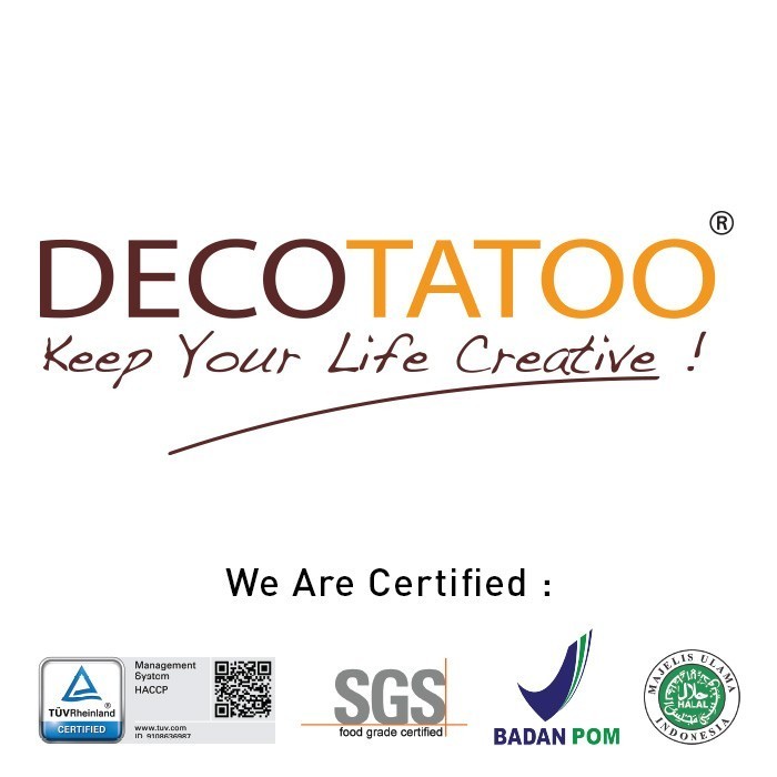 

Pewarna Makanan Putih White Decotatoo Color powder fat Soluble 60.5 Gr