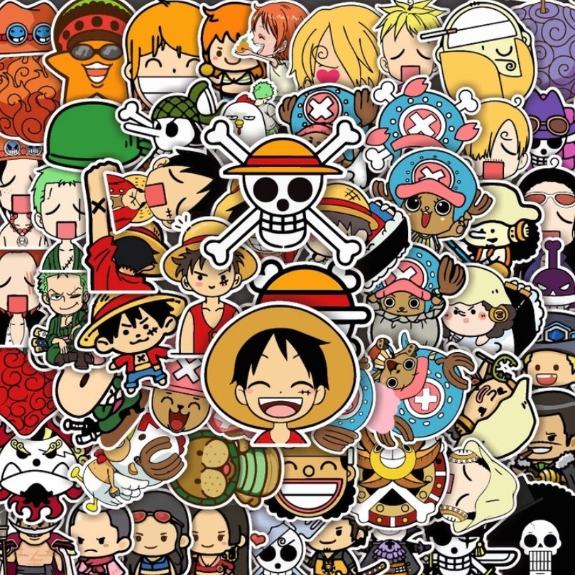 

Sticker One Piece Case Hp Helm Aesthetic Harga Satuan