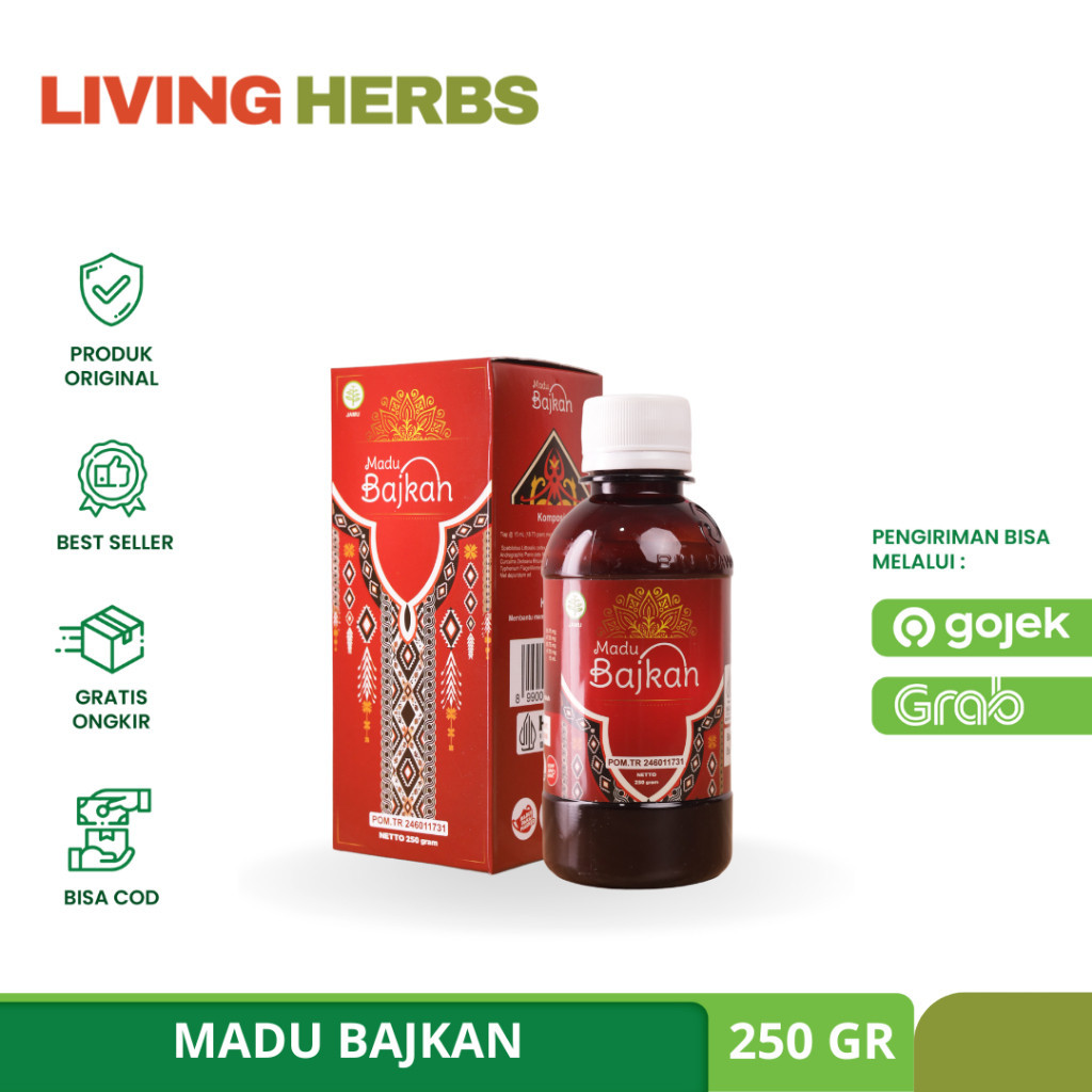 

MADU BAJKAN- MADU BAJAKAH BORNEO - Madu Bajakah asli Kalimantan 250gr Halal BPOM