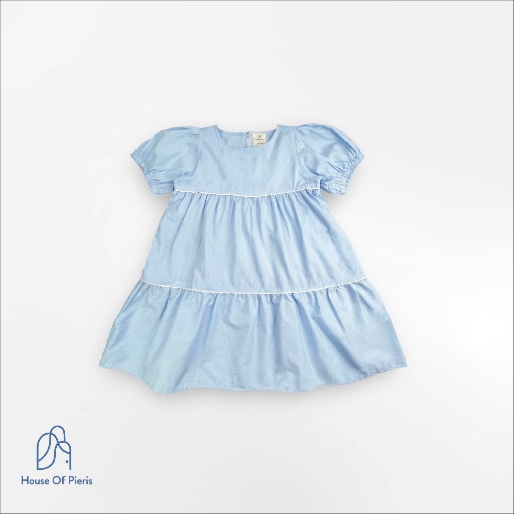 House Of Pieris - Baby Blue Ella Dress - Dress Anak