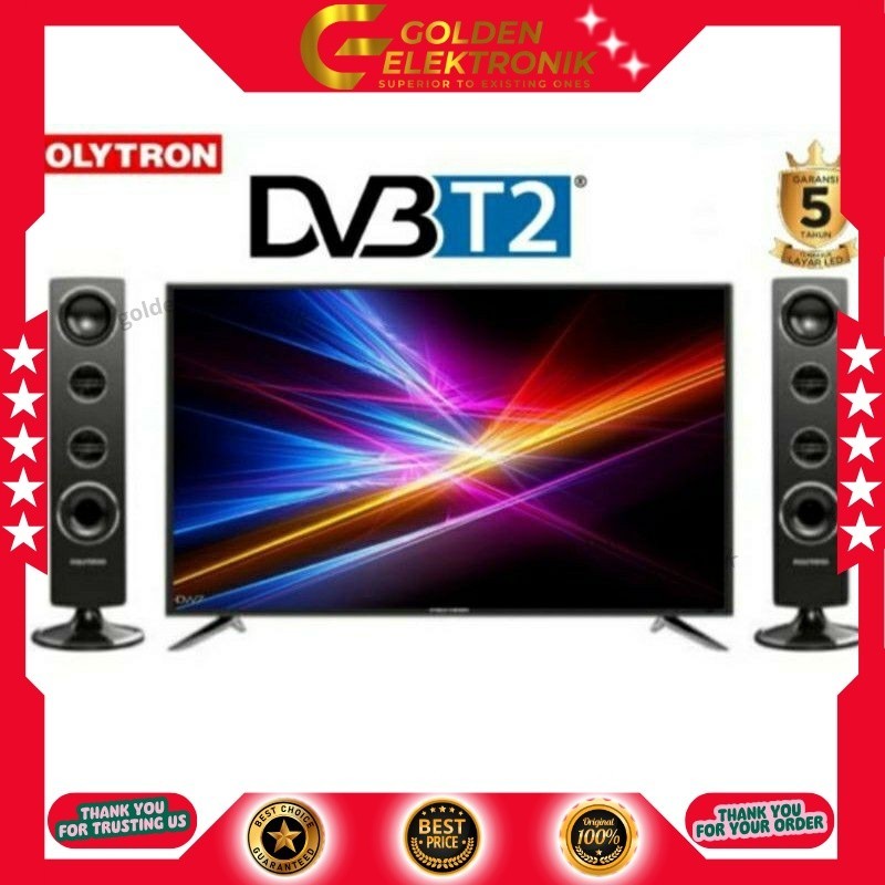 LED TV POLYTRON PLD-24TV0855/1855 24 INCH HD DIGITAL TV PLD 24TV0855/1855 24TV CINEMAX SOUND TOWER