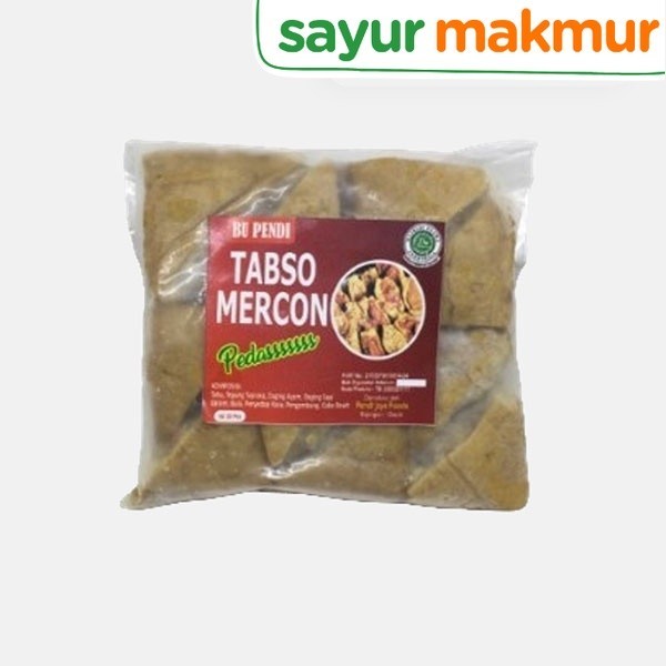 

Tahu Bakso Mercon Bu Pendi Isi 10 pcs 300 gram Sayurmakmur