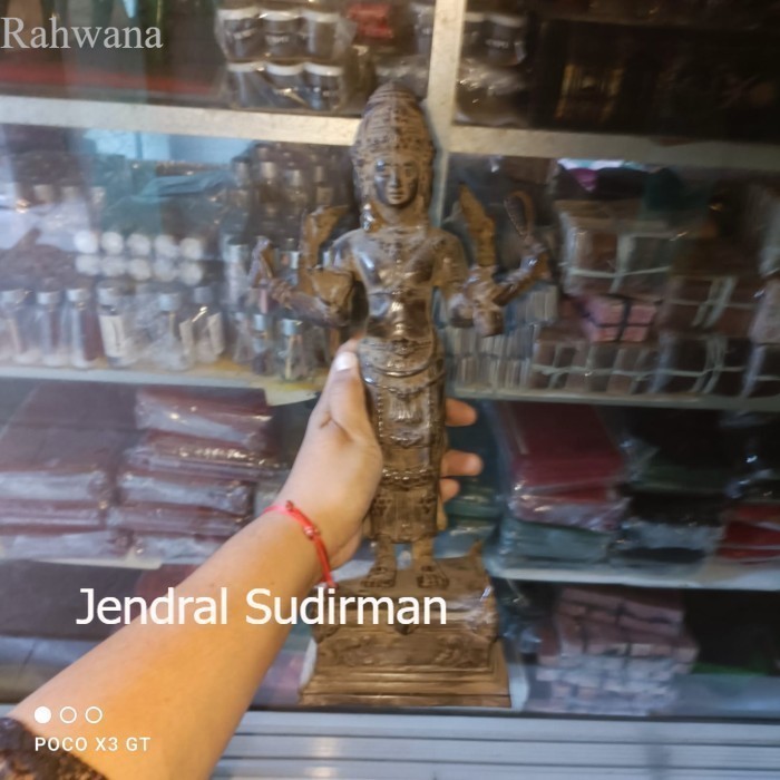 

patung dewa brahma full kuningan Murah Meriah JD41 antik