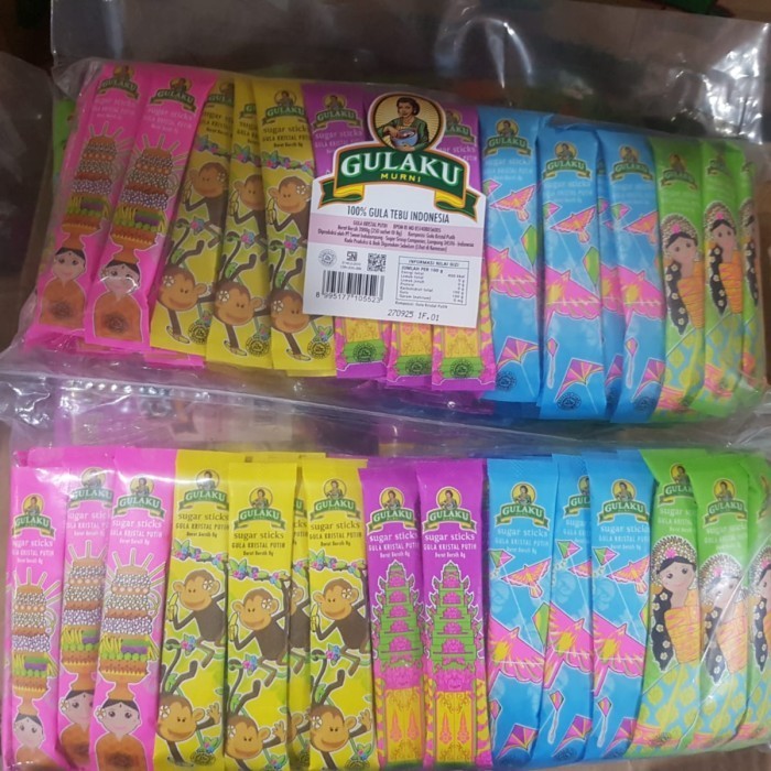 

JGR GULAKU STICK 8 GR x 250 stick / gulaku sachet