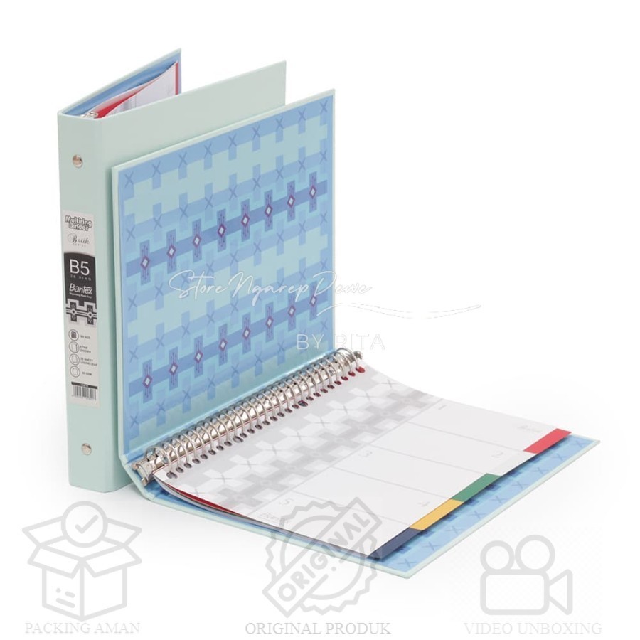 

BINDER / MULTI RING BINDER B5 26 HOLE BANTEX - 1336 76 barang original seperti gambar