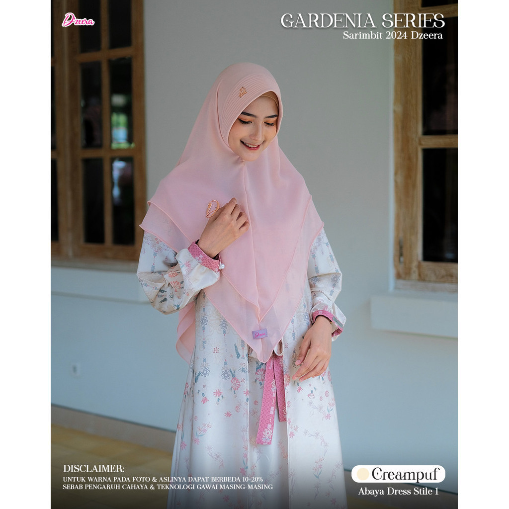 DZEERA- SARIMBIT GARDENIA CREAMPUFF/ sarimbit family set