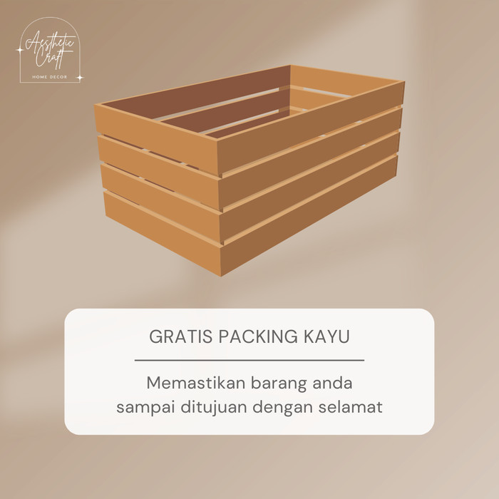 Cermin Aesthetic dinding / kaca aesthetic cermin / cermin aesthetic