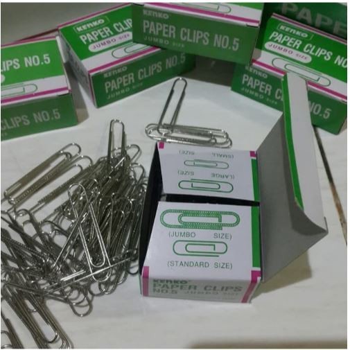 

Kenko Paper Clips No.5 ( Jumbo Size )