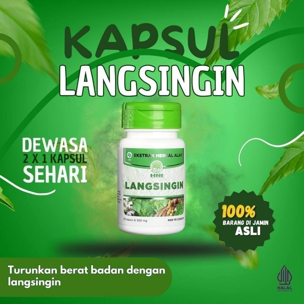 

TERMURAH Langsingin HNI HPAI Herbal Diet Pelangsing Tubuh Mengurangi Berat BADAN