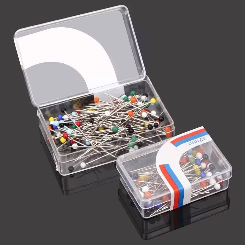 Jarum Pentul Mini Box Jarum Pentul Stainless Jarum Penjul HIjab Kecil