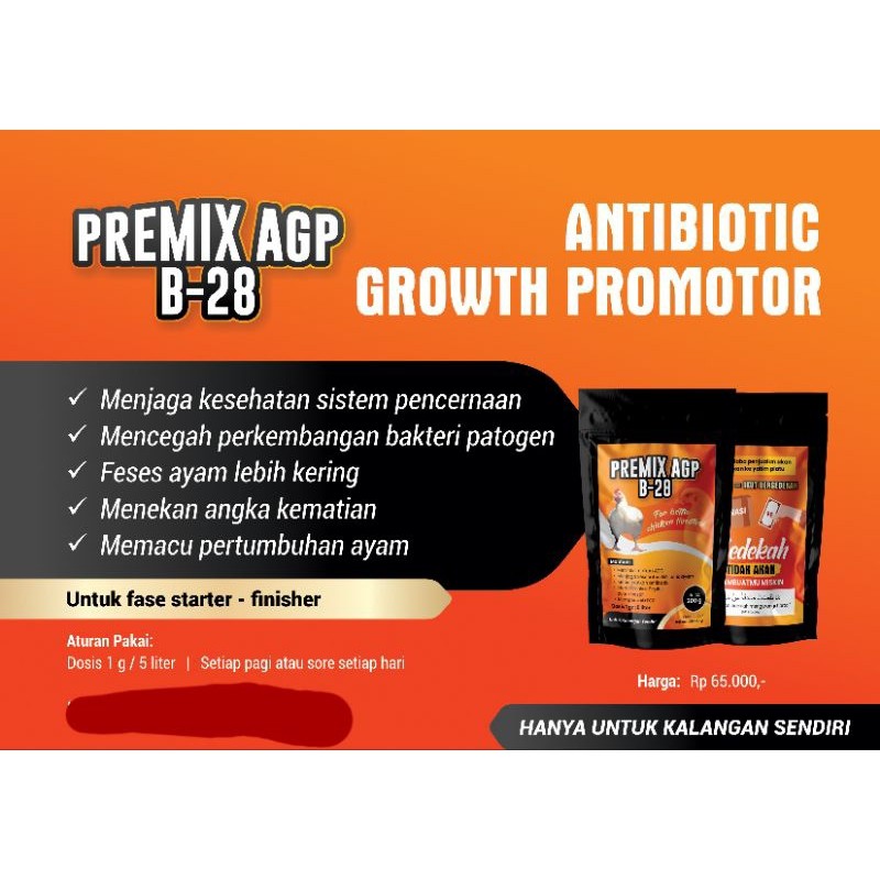 vitamin ayam broiler premix agp memacu pertumbuhan ayam broiler