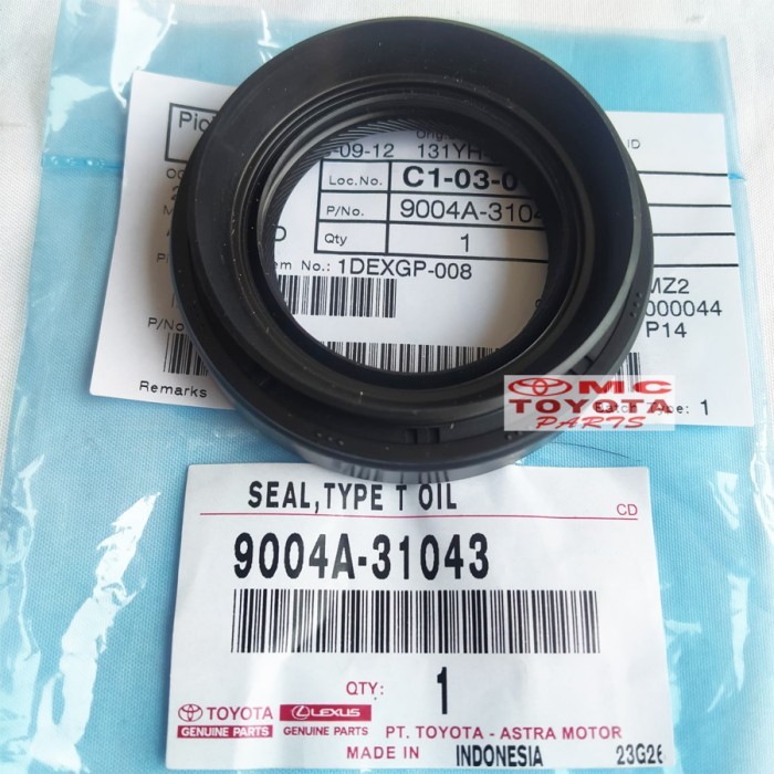 Oil Seal Pinion Gardan Belakang Avanza Xenia Rush 9004A-31043 BARANG BARU