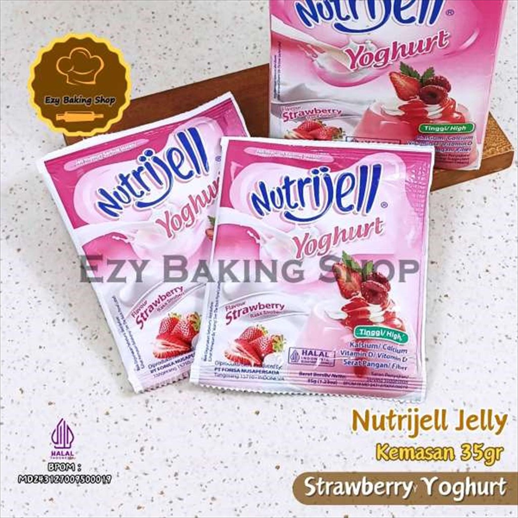 

Nutrijel Jelly Yoghurt 35gr - Sachet
