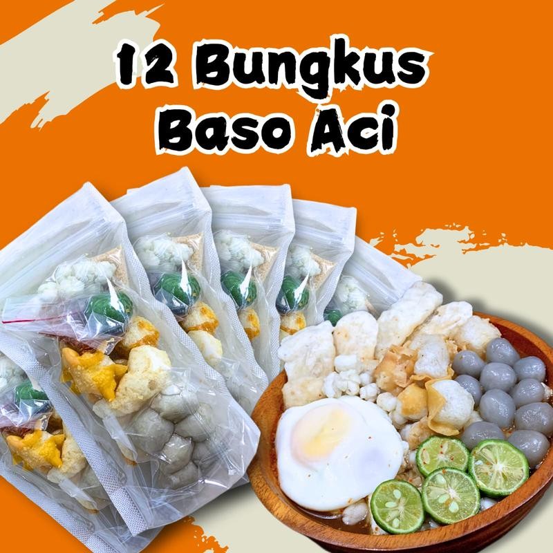 

PAKET HEMAT BASO ACI 12 BUNGKUS PREMIUM Food Instan