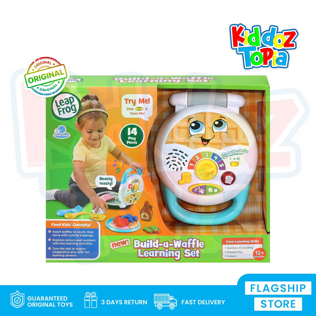 LeapFrog LEAP FROG Build a Waffle Learning Set LPF80-616700 GLC