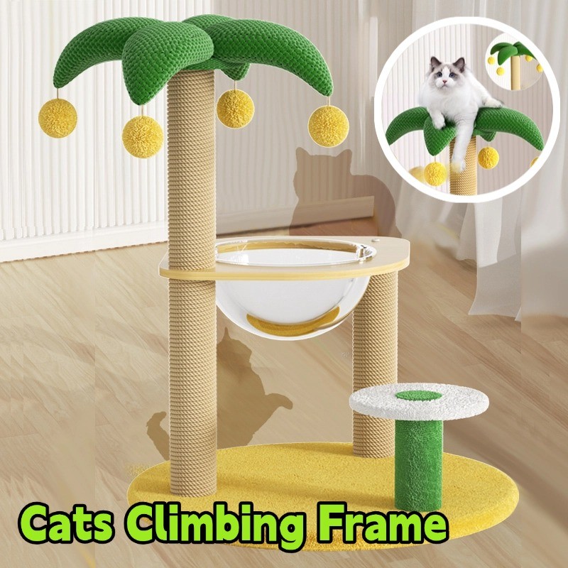 Cakaran Kucing Cat Scratcher Tree Cat Tree Kucing Cat Condo Kucing Dewasa Mainan Garukan Kucing