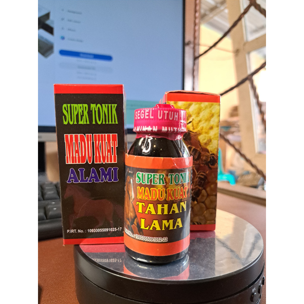 

MADU TONIK-MADU KUAT ALAMI TAHAN LAMA 6X ISI 60ML TERMURAH MADU SEHAT