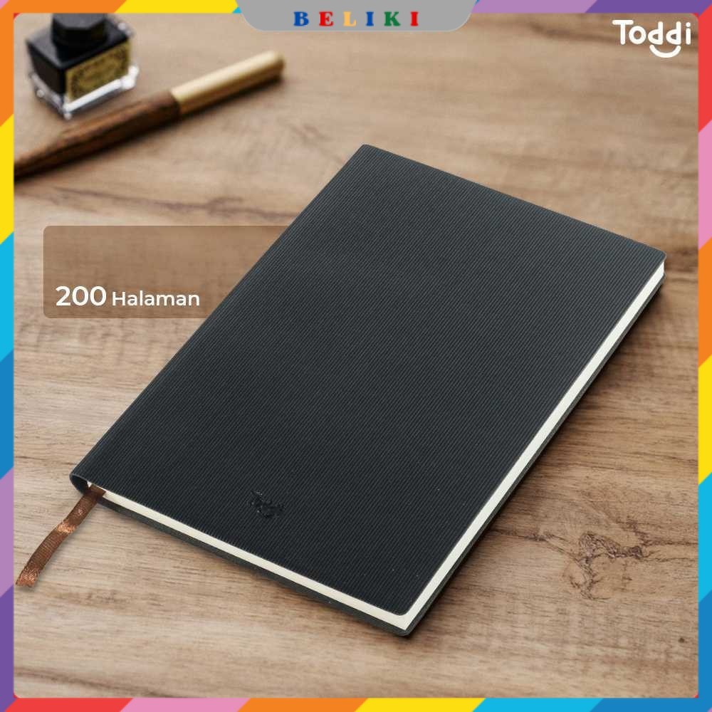 

Toddi Buku Jurnal Leather Notebook Diary 68GSM 200 Halaman Grid - TD100