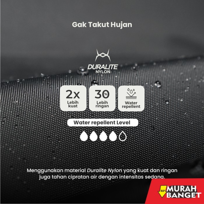 tas selempang wanita simple elegan TORCH Antro Tas Pouch HP Transparan Sling Bag Mini Anti Air Stati