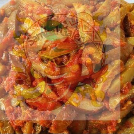 

Sambal jengkol Pedas Level sambal