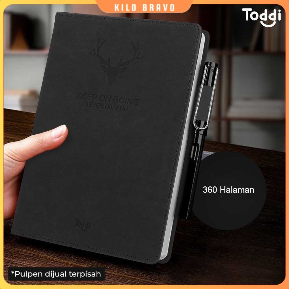 

Buku Jurnal Hardcover Notebook Diary 80 GSM 360 Halaman Grid - CW-5025