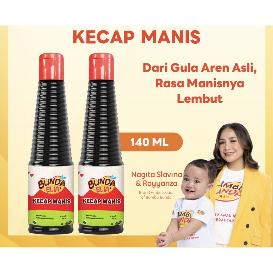 

Bumbu Bunda Elia Kecap Manis 140ml