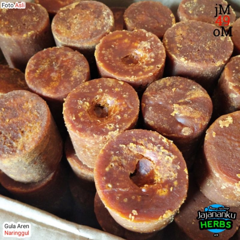 

Gula Aren 1kg Bungkus Daun 100% Asli Kawung/Nira JAMINAN UANG KEMBALI jika terbukti bukan ASLI