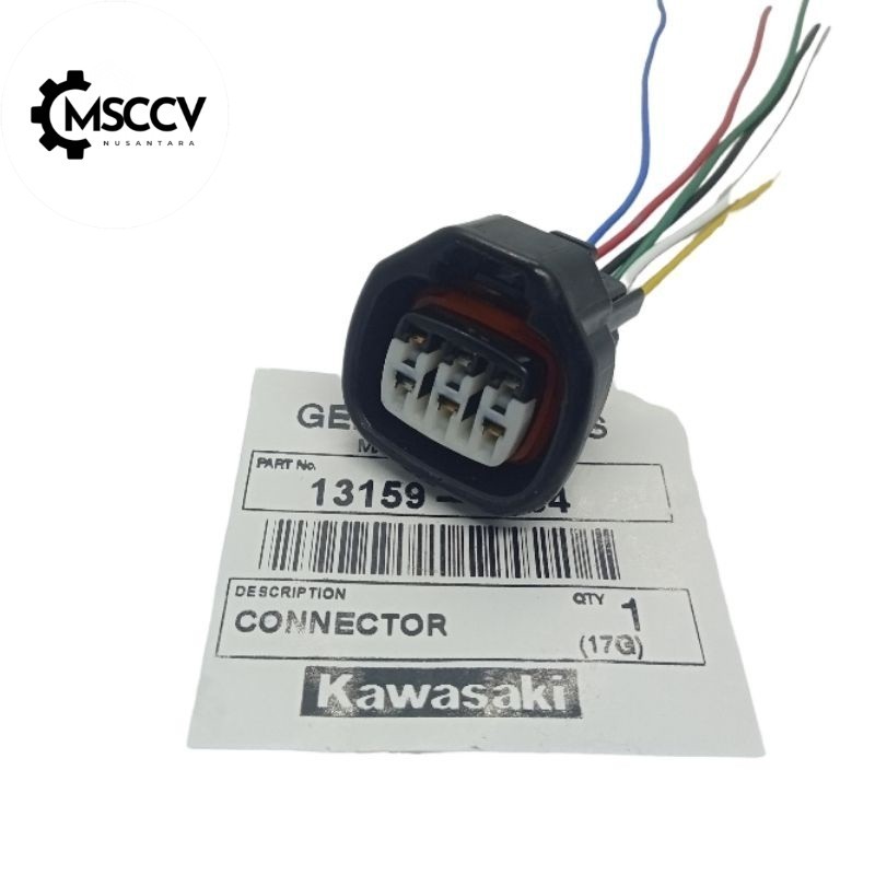 SOKET KOSONG PIN 6 ORI SOKET CDI KAWASAKI NINJA SATRIA MOBIL MOTOR UNIVERSAL