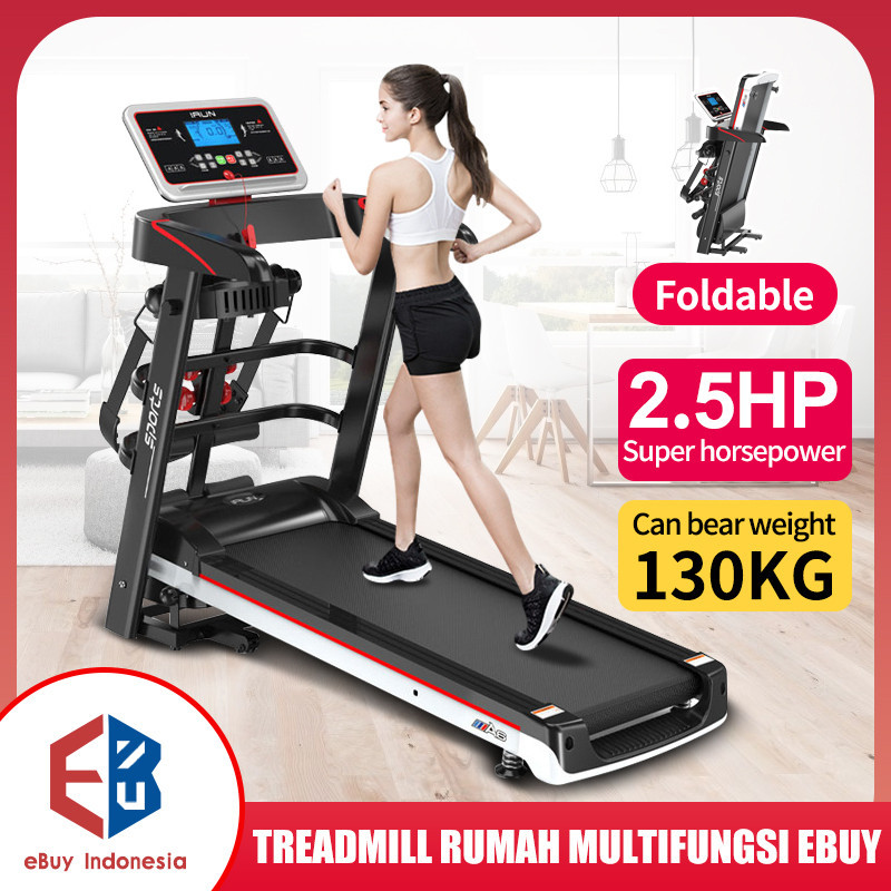 PROMO SPESIAL Alat Olahraga Treadmill Alat Fitness Treadmill SP-126 Alat olahraga lari treadmill ele