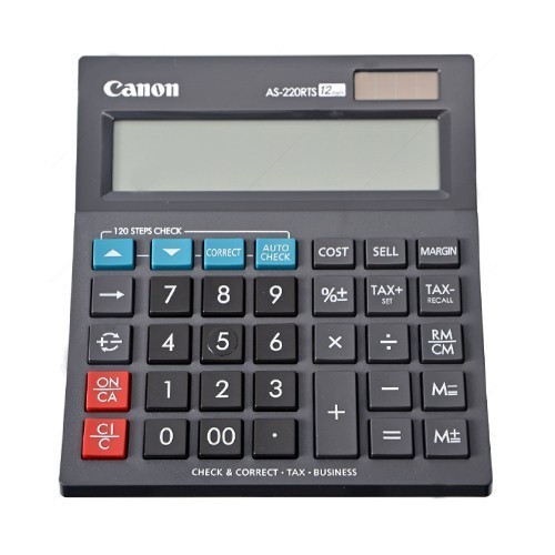 

Kalkulator Calculator CANON AS-220RTS Desktop Check & Correct 220 RTS