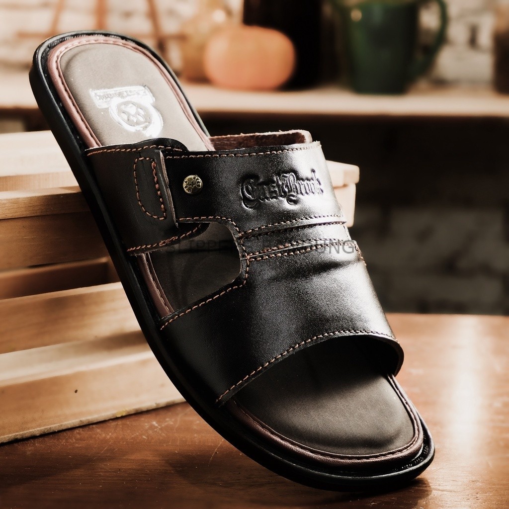 SANDAL KULIT SAPI ASLI, SANDAL PRIA TYPE BRIDGE ORIGINAL BRAND