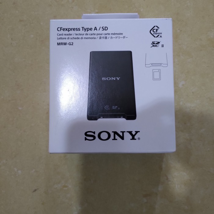 Hensy Sony MRW-G2 CF Express Type A SD Card Reader Original