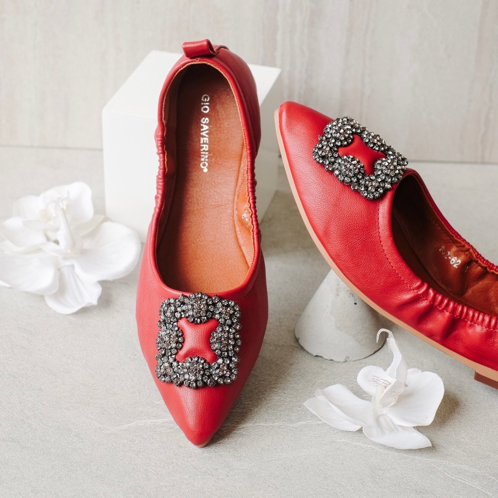 Gio Saverino JKT Gio Saverino Sepatu Wanita Flat Shoes Mary