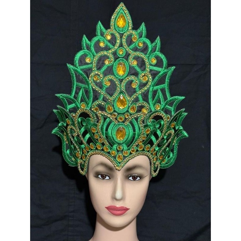 mahkota siger bordir payet  none aksesoris tari