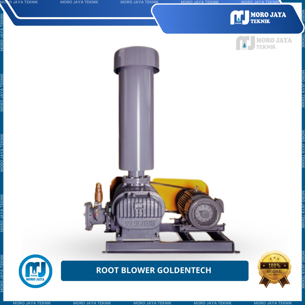 Root Blower Goldentech Type GT 080 Power 7.5Hp 5.5Kw Untuk Nila & Ipal