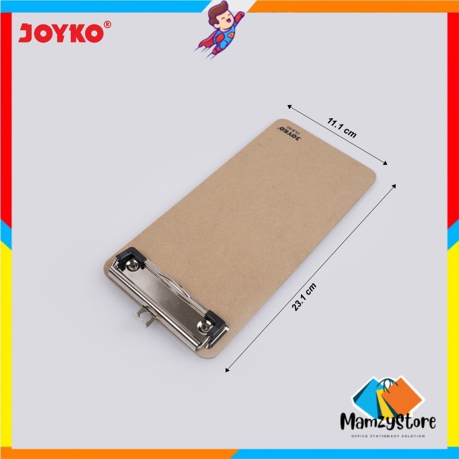 

JOYKO CLB-65 papan jalan kecil ukuran menu clip board alas ujian