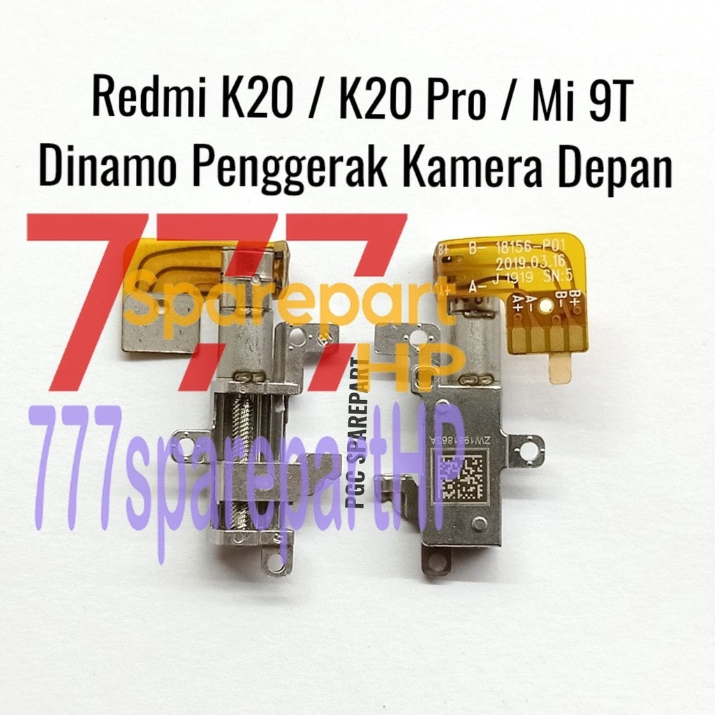 Dinamo Penggerak Kamera Depan Redmi K20 / K20 Pro / Mi 9T - 777sparepartHP